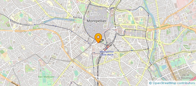 localisation de l'entreprise SECRETARIAT SERVICE INTERIM à MONTPELLIER