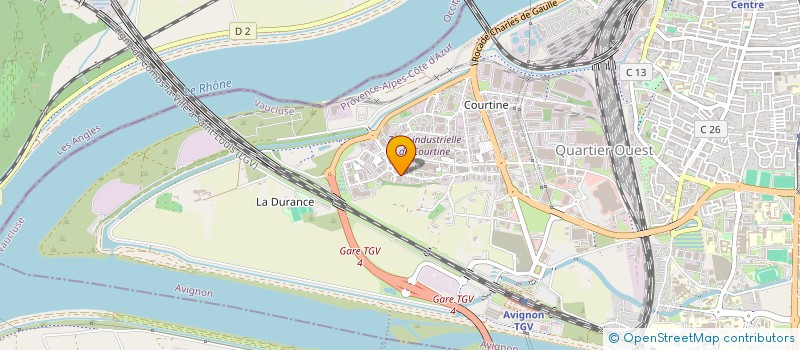 localisation de l'entreprise SECRETARIAT SERVICES à AVIGNON