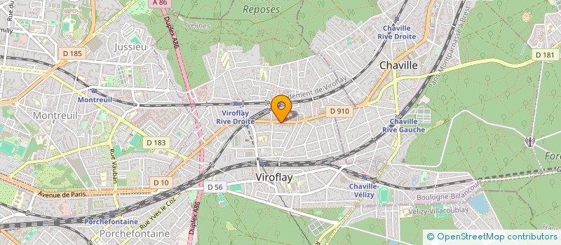 localisation de l'entreprise SECRETEMENT BELLE à VIROFLAY