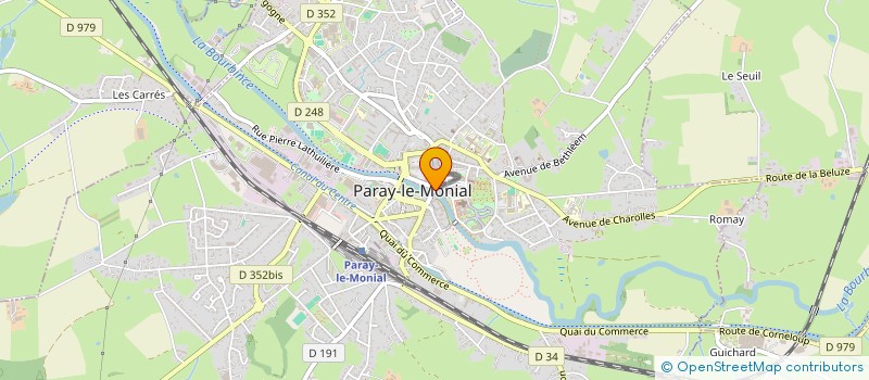 localisation de l'entreprise SECRETEXT  PARAY-LE-MONIAL