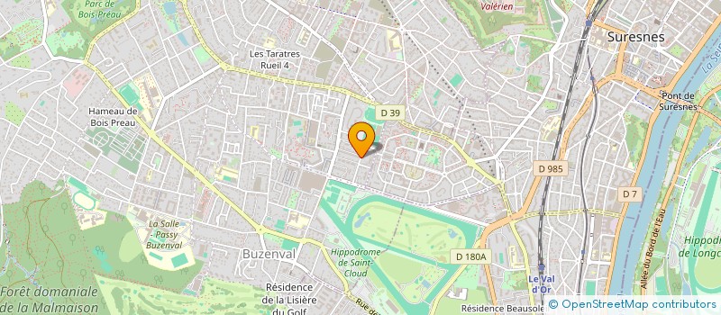 localisation de l'entreprise SECRETS D'AMOUR SARL à RUEIL-MALMAISON