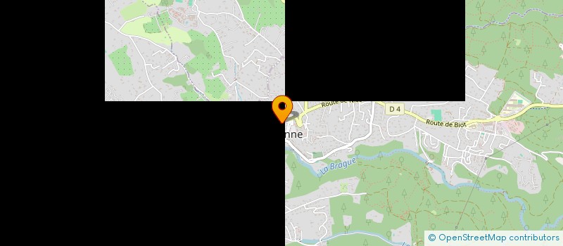 localisation de l'entreprise SECRETS D'INTERIEURS à VALBONNE