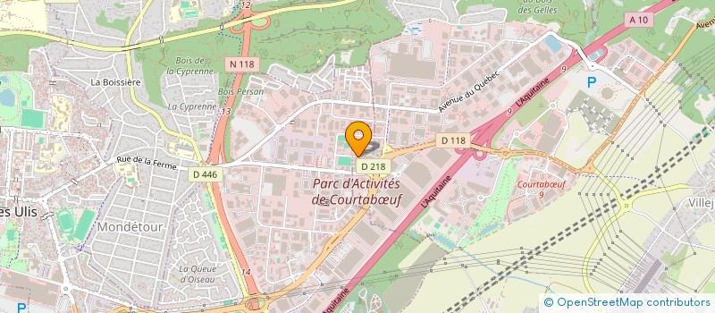 localisation de l'entreprise SECRETS DE BEAUTE  LES ULIS
