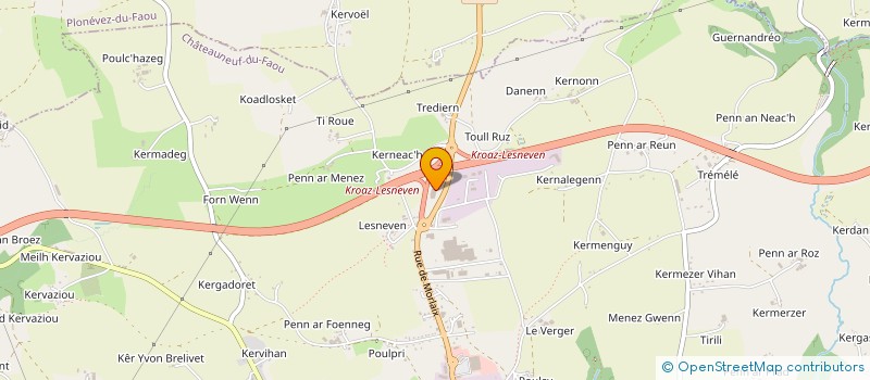localisation de l'entreprise SECRETS DE FAMILLE à CHATEAUNEUF-DU-FAOU