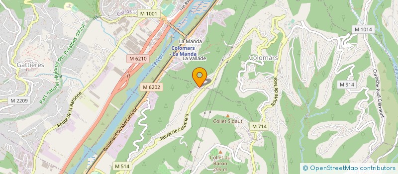 localisation de l'entreprise SECRETS DE FAMILLE à COLOMARS