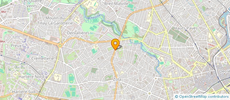 localisation de l'entreprise SECRETS DE FARINE à NANTES