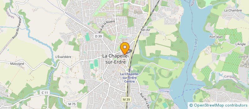 localisation de l'entreprise SECRETS DE FEMME à LA CHAPELLE-SUR-ERDRE