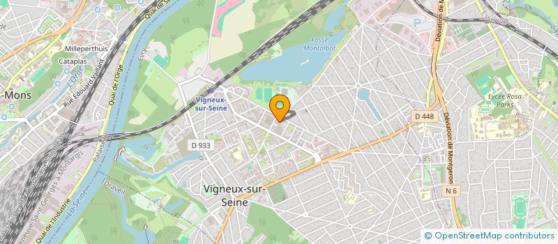 localisation de l'entreprise SECRETS DE FRIMOUSSE à VIGNEUX-SUR-SEINE