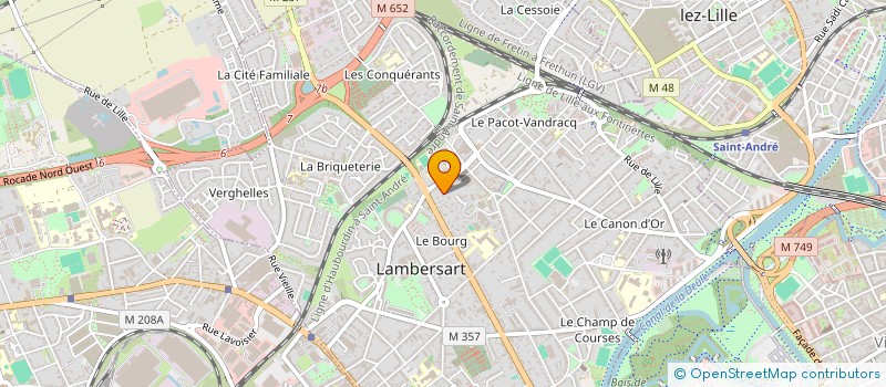 localisation de l'entreprise SECRETS ET MERVEILLES DE PLANTES à LAMBERSART