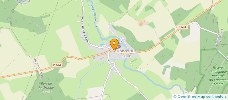 localisation de l'entreprise SECT A M C  DE BRIN S SEILLE  BRIN-SUR-SEILLE