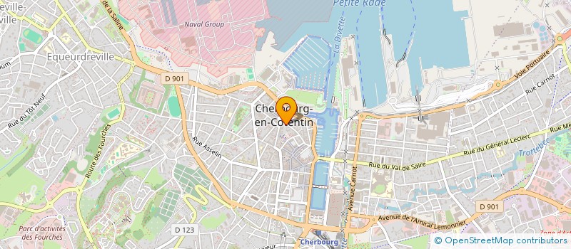 localisation de l'entreprise SECT ACTION GERONTOLOGIQ AGLO CHERBOURG à CHERBOURG-EN-COTENTIN