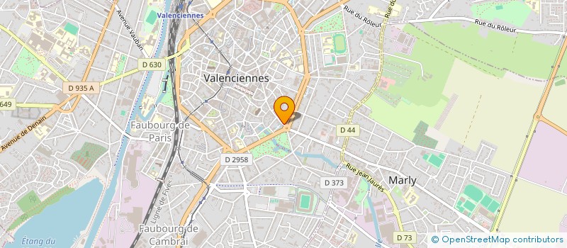 localisation de l'entreprise SECTEUR 7 VALENCIENNES  VALENCIENNES