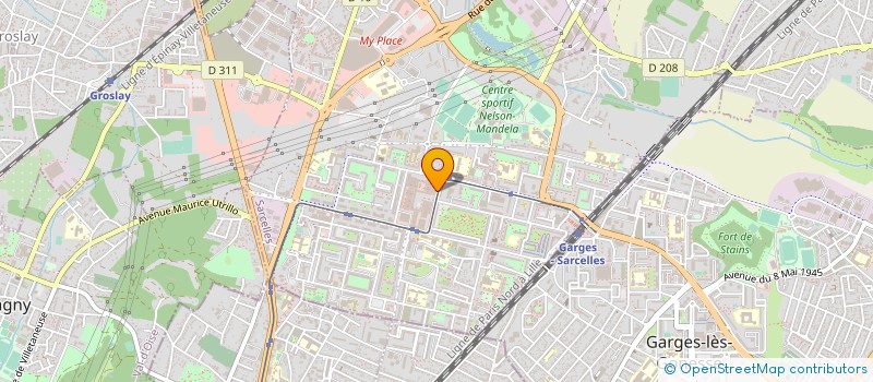 localisation de l'entreprise SECTEUR A EDITIONS à SARCELLES