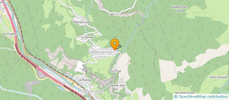 localisation de l'entreprise SECTEUR BOULISTE DE MAURIENNE  ST JEAN DE MAURIENNE