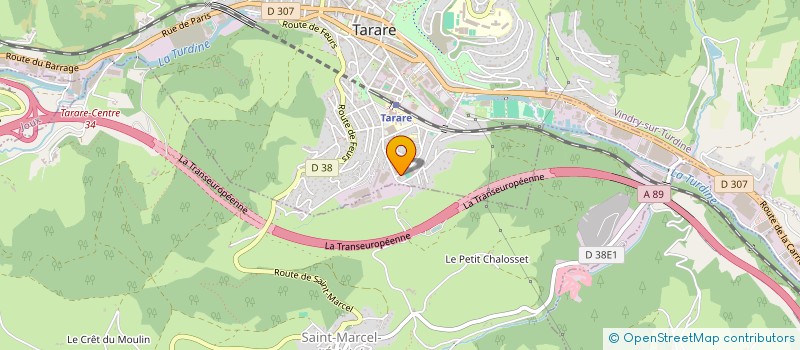 localisation de l'entreprise SECTEUR BOULISTE DES MONTS DE TARARE à TARARE