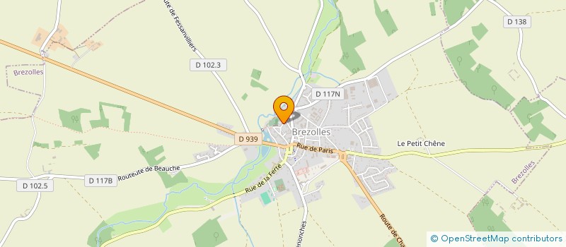 localisation de l'entreprise SECTEUR INTER PAROISSIAL à BREZOLLES