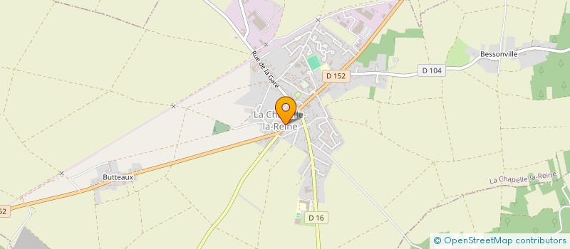 localisation de l'entreprise SECTEUR PAROISSIAL NOTRE DAME  LA CHAPELLE-LA-REINE