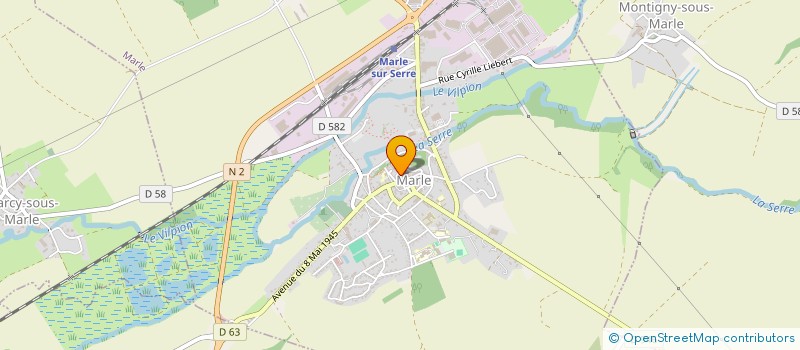 localisation de l'entreprise SECTEUR PAROISSIAL NOTRE DAME DU MARLOIS à MARLE