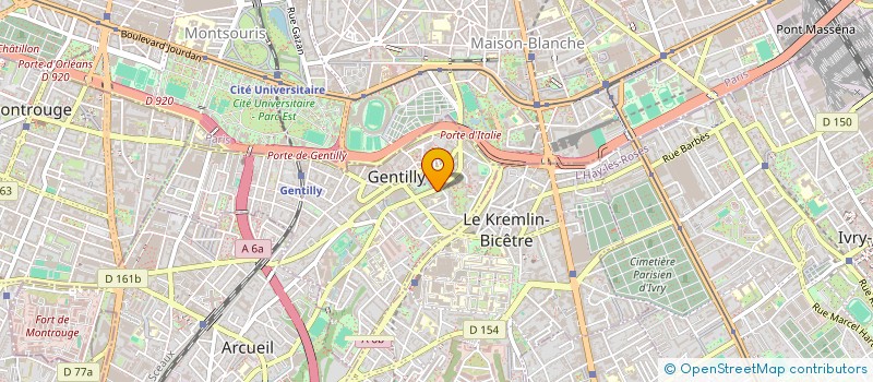 localisation de l'entreprise SECTEUR PASTORAL AGK à GENTILLY