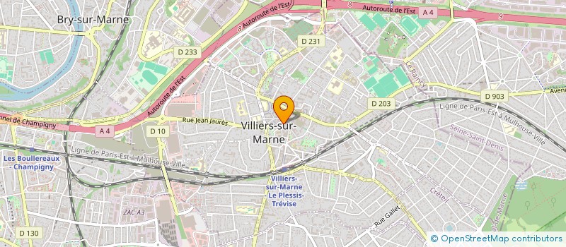 localisation de l'entreprise SECTEUR PASTORAL DE PLEQUEVIL à VILLIERS-SUR-MARNE