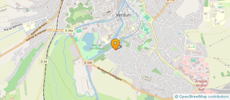localisation de l'entreprise SECTICIDE à VERDUN