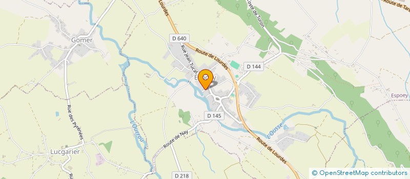 localisation de l'entreprise SECTION 16EME HOMME  BILLERE