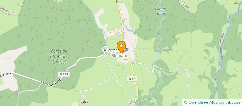 localisation de l'entreprise SECTION ANCIENS COMBAT A T M  CHAPPES