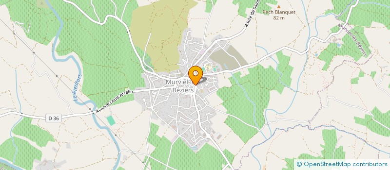 localisation de l'entreprise SECTION ANCIENS COMBATTANTS DE MURVIEL ET DU CANTON à MURVIEL-LES-BEZIERS
