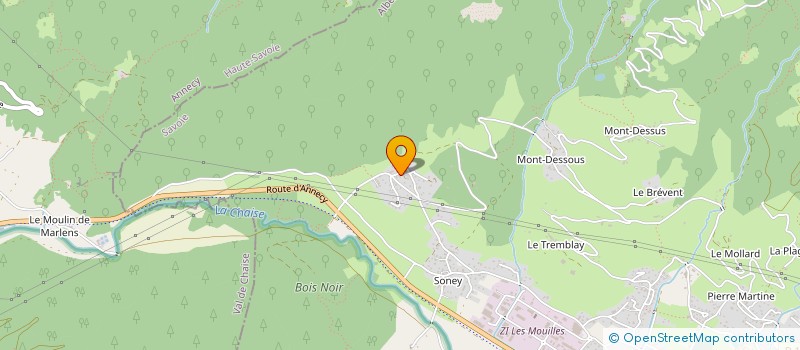 localisation de l'entreprise SECTION ANCIENS D AFN  UGINE