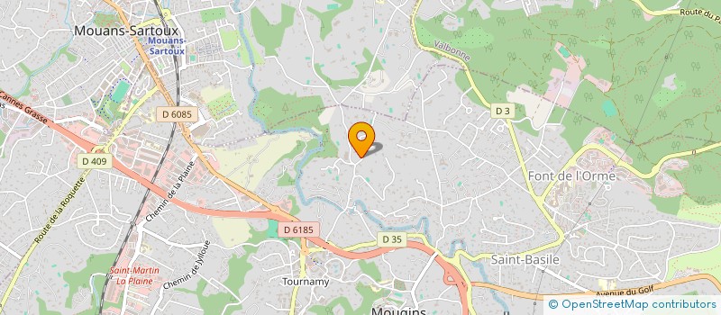 localisation de l'entreprise SECTION ATHLETIQUE DEPARTEMENTALE AMICALE ET SPORTIVE à MOUGINS