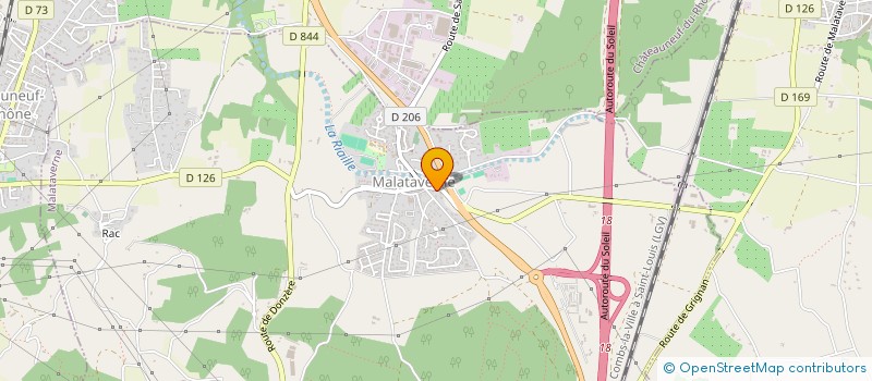 localisation de l'entreprise SECTION BATTERIE  ALLAN