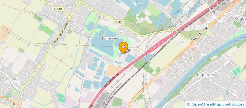 localisation de l'entreprise SECTION BOIS  ROQUES