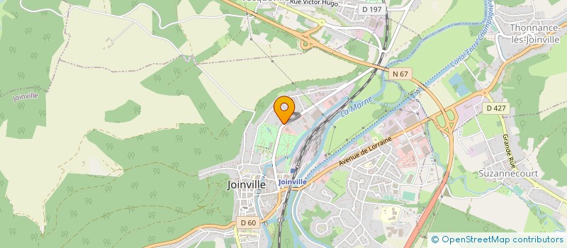 localisation de l'entreprise SECTION CANTONALE ACPG ET CATM à JOINVILLE