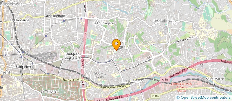 localisation de l'entreprise SECTION CLCV DE LA GRANDE BASTIDE CAZAULX à MARSEILLE