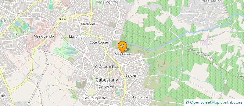 localisation de l'entreprise SECTION CONFEDERATION SYNDICALE DES FAMILLES à CABESTANY