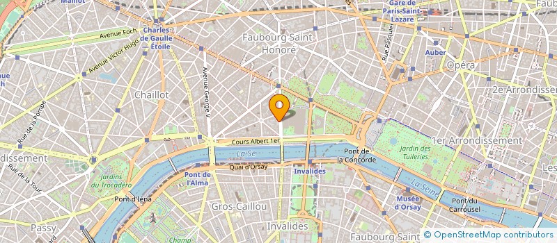 localisation de l'entreprise SECTION CULTURELLE DE L AMBASSADE DE RFA à PARIS