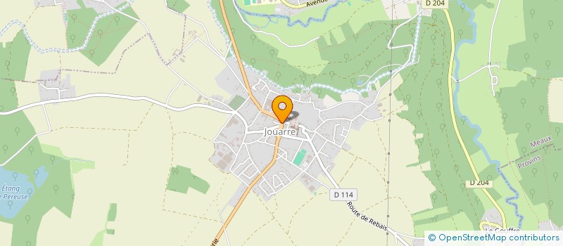 localisation de l'entreprise SECTION CYCLO RANDONNEE 100 % VTT  JOUARRE