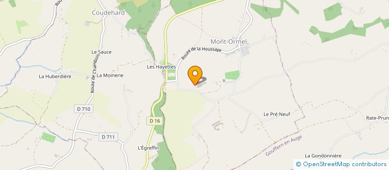 localisation de l'entreprise SECTION D'UROU ET CRENNES DE L'UNION NATIONALE DES COMBATTANTS à GOUFFERN EN AUGE