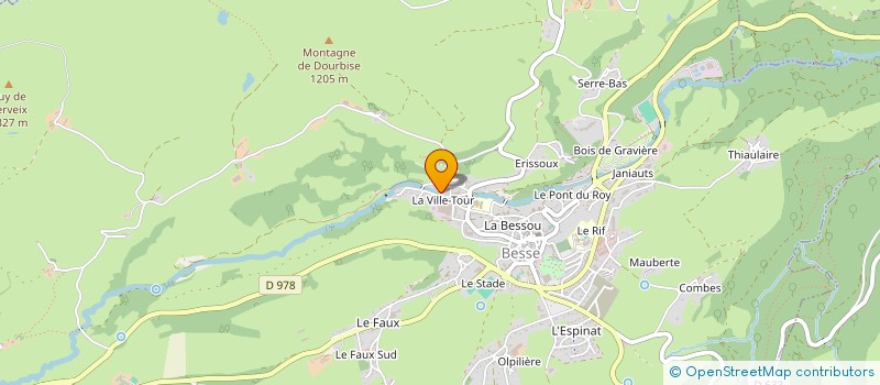 localisation de l'entreprise SECTION DE BRION  COMPAINS