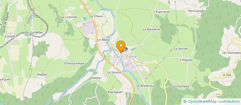 localisation de l'entreprise SECTION DE COMMUNE LA GARDE LE CHASTEL  MEDEYROLLES