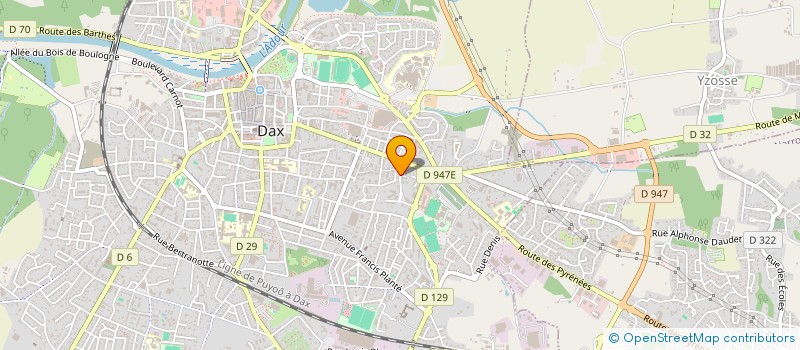 localisation de l'entreprise SECTION DE L UNION NATIONALE DES COMBATTANTS DE ARUE à DAX