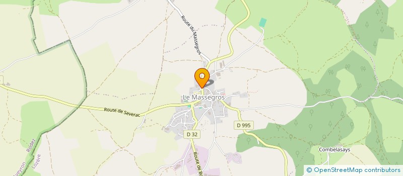 localisation de l'entreprise SECTION DE MONTREDON  LAVAL-DU-TARN