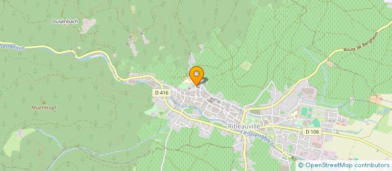 localisation de l'entreprise SECTION DE TIR 1553 à RIBEAUVILLE