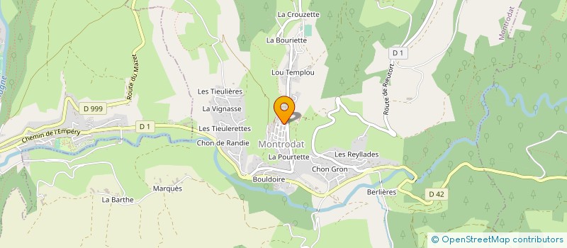 localisation de l'entreprise SECTION DE VENTAJOUX  GABRIAS