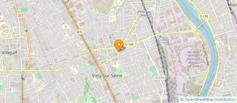localisation de l'entreprise SECTION DE VITRY DU PARTI COMMUNISTE FR à VITRY-SUR-SEINE