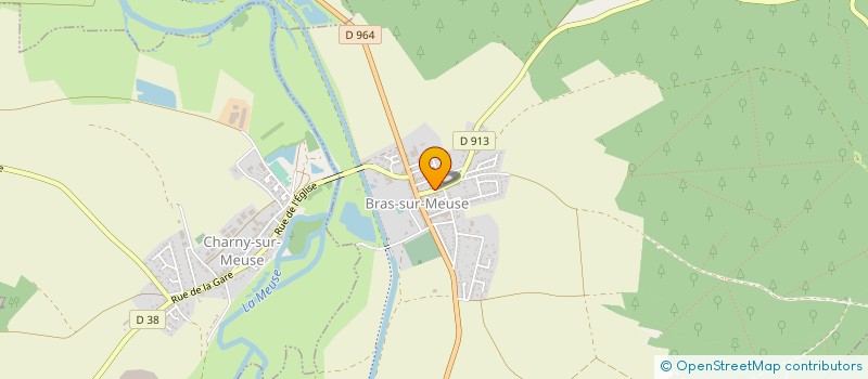 localisation de l'entreprise SECTION DES ANCIENS COMBATTANTS DU TALOU ET DU BOIS DES CAURES à BRAS-SUR-MEUSE