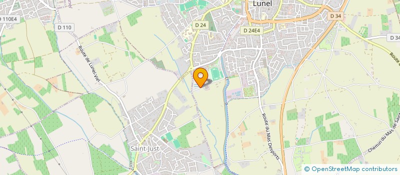 localisation de l'entreprise SECTION DES JEUNES SAPEURS POMPIERS DU LUNELLOIS à LUNEL