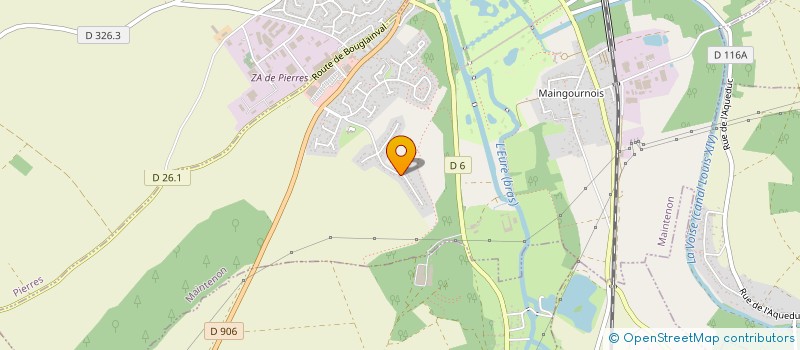 localisation de l'entreprise SECTION DES JEUNESS SAPEURS-POMPIERS DE JOUY, MAINTENON, CHALLET à MAINTENON