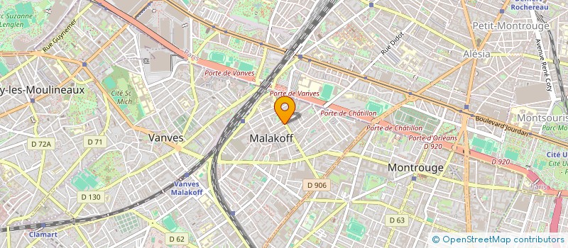 localisation de l'entreprise SECTION DU PARTI SOCIALISTE DE MALAKOFF à MALAKOFF
