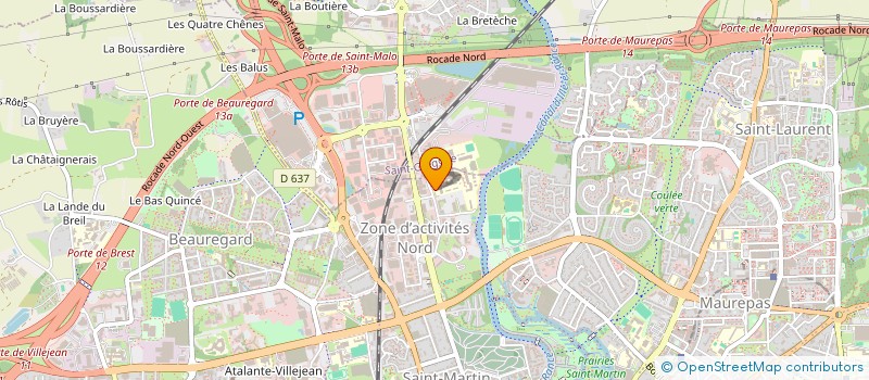 localisation de l'entreprise SECTION ENSEIG PROFES MENDES FRANCE à RENNES